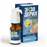 цена ЭКЗОДЕРИЛ Р-Р Д/НАРУЖ. ПРИМ. 1% ФЛ. 10МЛ в Доброй Аптеке купить ЭКЗОДЕРИЛ Р-Р Д/НАРУЖ. ПРИМ. 1% ФЛ. 10МЛ в Доброй Аптеке